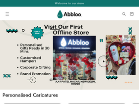 Abbloo website screenshot