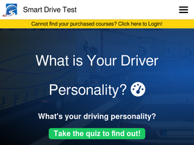 'smartdrivetest.com' screenshot