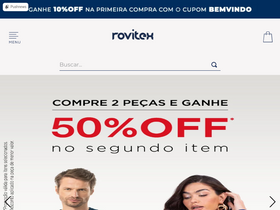 'rovitex.com.br' screenshot