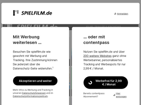'spielfilm.de' screenshot