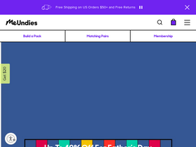 'meundies.com' screenshot