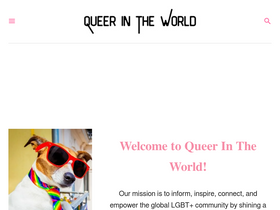 'queerintheworld.com' screenshot