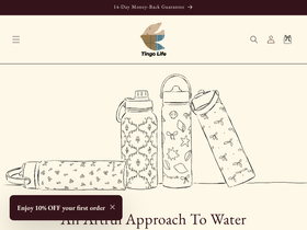 tingolife.com homepage screenshot