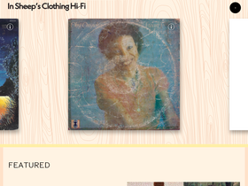 'insheepsclothinghifi.com' screenshot