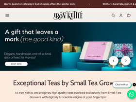 iron-kettle.com homepage screenshot