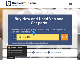 'breakeryard.com' screenshot