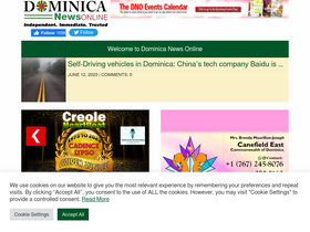 'dominicanewsonline.com' screenshot