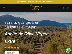 almazarareal.es homepage screenshot