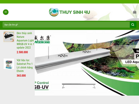 'thuysinh4u.com' screenshot