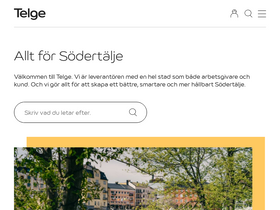 'telge.se' screenshot