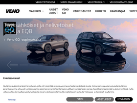 'veho.fi' screenshot