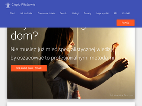 'cieplo.app' screenshot