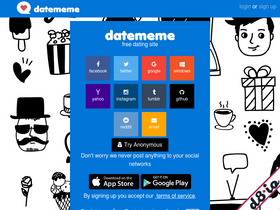 'datememe.com' screenshot