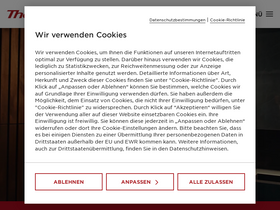 'thermacare.de' screenshot