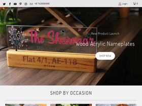 'woodgeekstore.com' screenshot