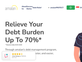 'amalan.com' screenshot