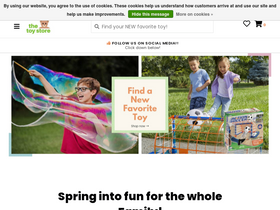 'thetoystoreonline.com' screenshot