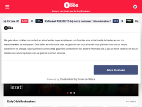 'dailyodds.com' screenshot