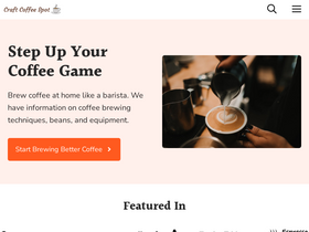 'craftcoffeespot.com' screenshot
