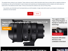 'redsharknews.com' screenshot