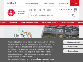 'intranet.unito.it' screenshot