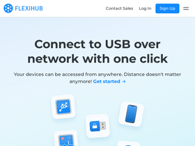 'flexihub.com' screenshot