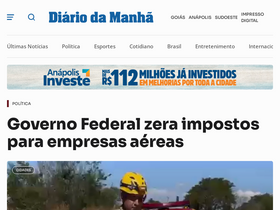 'dm.com.br' screenshot