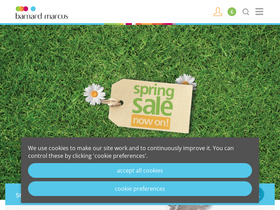 'barnardmarcus.co.uk' screenshot