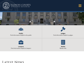 'baradmissionceremony.illinoiscourts.gov' screenshot