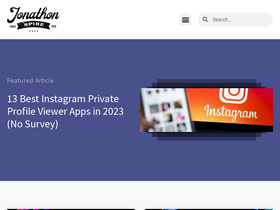 'jonathonspire.com' screenshot