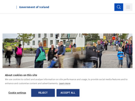 'government.is' screenshot