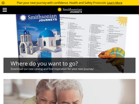 'smithsonianjourneys.org' screenshot