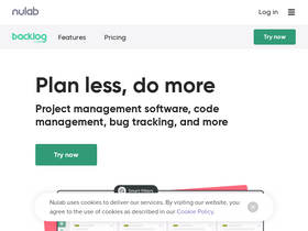 'backlog.com' screenshot