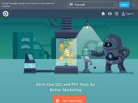 'topvisor.com' screenshot