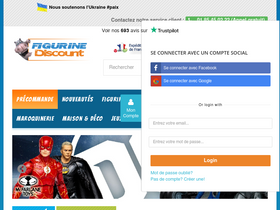 'figurine-discount.com' screenshot