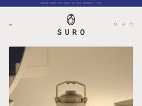 suro.cc homepage screenshot