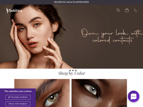 'solotica.com' screenshot