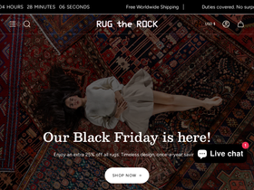 Rug the Rock homepage screenshot