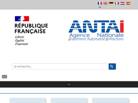 'antai.gouv.fr' screenshot