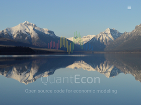 'quantecon.org' screenshot
