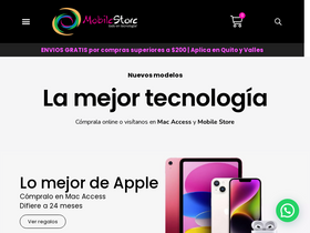 'mobilestore.ec' screenshot