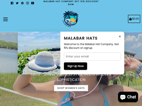 malabarhats.com homepage screenshot