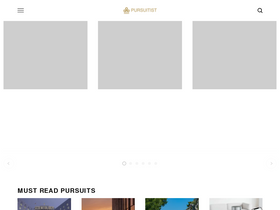 'pursuitist.com' screenshot