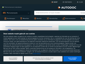 'autodoc.nl' screenshot