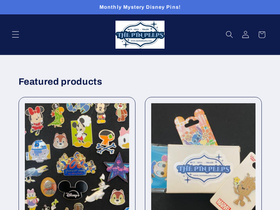 thepinpeeps.com homepage screenshot