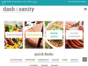 'dashofsanity.com' screenshot