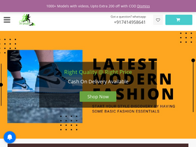 '7ashoes.com' screenshot