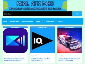 'realapkmod.com' screenshot
