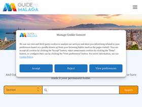 'guidetomalaga.com' screenshot