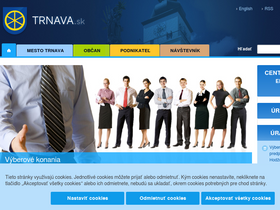 'trnava.sk' screenshot